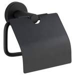 Toilettenpapierhalter von Wenko, in der Farbe Schwarz, aus Metall, Vorschaubild