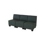 2/3-Sitzer Sofa von MCW, in der Farbe Grau, aus Polyurethan, andere Perspektive, Vorschaubild