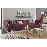 Bigsofa von TOM TAILOR HOME, in der Farbe Rot, aus Samtstoff, andere Perspektive, Vorschaubild