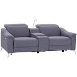 2/3-Sitzer Sofa von MID.YOU, in der Farbe Grau, aus Polyester, andere Perspektive, Vorschaubild