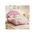 Boxspringbett von OKWISH, in der Farbe Rosa, andere Perspektive, Vorschaubild