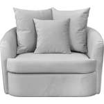 2/3-Sitzer Sofa von Guido Maria Kretschmer Home&Living, in der Farbe Grau, aus Kunststoff, andere Perspektive, Vorschaubild