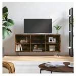 TV-Schrank von vidaXL, in der Farbe Braun, aus Holzwerkstoff, andere Perspektive, Vorschaubild