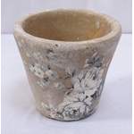 Pflanzenkübel von Linoows, in der Farbe Braun, aus Keramik, andere Perspektive, Vorschaubild