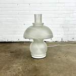 Vintage Pilz-Tischlampe der Marke Peill & Putzler