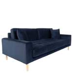 2/3-Sitzer Sofa von 4Home, in der Farbe Blau, aus Massivholz, andere Perspektive, Vorschaubild