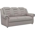 2/3-Sitzer Sofa von home affaire, in der Farbe Braun, aus Kunstleder, andere Perspektive, Vorschaubild