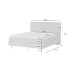 Boxspringbett von SKAGEN BEDS, in der Farbe Rosa, andere Perspektive, Vorschaubild