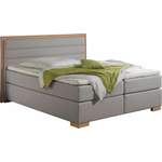 Boxspringbett von home affaire, in der Farbe Silber, aus Holz, andere Perspektive, Vorschaubild