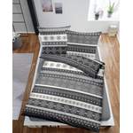 Bettwäsche-Garnitur von Dormisette, in der Farbe Grau, aus Biber, andere Perspektive, Vorschaubild