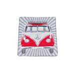Decke von VW Collection by BRISA, in der Farbe Rot, aus Polyester, andere Perspektive, Vorschaubild
