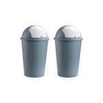Mülleimer von Home4You, in der Farbe Weiss, aus Kunststoff, andere Perspektive, Vorschaubild