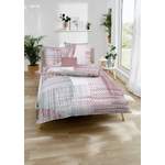 Bettwäsche-Garnitur von Kaeppel, in der Farbe Rosa, aus Baumwolle, Vorschaubild