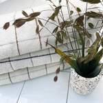 Badetuch von Humdakin ApS, in der Farbe Weiss, aus Baumwolle, andere Perspektive, Vorschaubild