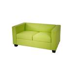 2/3-Sitzer Sofa von MCW, in der Farbe Grün, aus Polyurethan, andere Perspektive, Vorschaubild