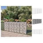 Gartenmöbel Schutzhülle von vidaXL, in der Farbe Silber, aus Stahl, andere Perspektive, Vorschaubild