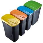 Mülleimer von MONDEX, in der Farbe Gelb, aus Kunststoff, andere Perspektive, Vorschaubild
