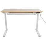 Schreibtisch von Livetastic, in der Farbe Weiss, aus Holzwerkstoff, andere Perspektive, Vorschaubild