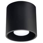 Deckenlampe von Alygn, in der Farbe Schwarz, aus Metall, Vorschaubild