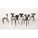 6 schwarze der Marke Arne Jacobsen