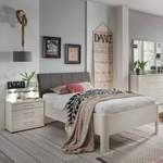 Bett mit der Marke Franco Möbel