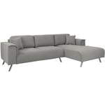 Ecksofa von INOSIGN, in der Farbe Grau, aus Polyester, andere Perspektive, Vorschaubild