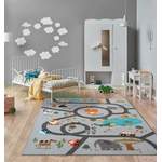Kinderteppich von the carpet, in der Farbe Grau, andere Perspektive, Vorschaubild
