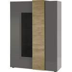 Standvitrine von MCA Furniture, in der Farbe Grau, aus Holz, Vorschaubild