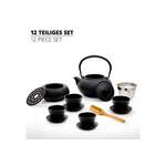 Teekocher von Lumaland, in der Farbe Schwarz, andere Perspektive, Vorschaubild