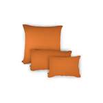 Kopfkissenbezug von hutch&putch, in der Farbe Orange, andere Perspektive, Vorschaubild