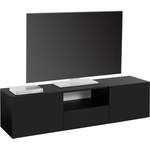 Lowboard von borchardt Möbel, in der Farbe Schwarz, aus Spanplatte, andere Perspektive, Vorschaubild