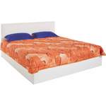 Tagesdecke von Westfalia Schlafkomfort, in der Farbe Orange, aus Polyester, andere Perspektive, Vorschaubild