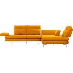 2/3-Sitzer Sofa von CALIA ITALIA, in der Farbe Silber, aus Microfaser, andere Perspektive, Vorschaubild