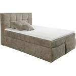 Boxspringbett von ED EXCITING DESIGN, in der Farbe Braun, aus Webstoff, andere Perspektive, Vorschaubild