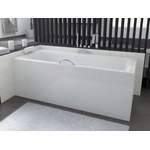 Freistehende Badewanne von KOLMAN, in der Farbe Weiss, aus Acryl, andere Perspektive, Vorschaubild
