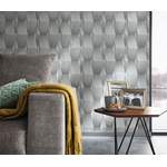 Tapete von Fashion For Walls, in der Farbe Grau, aus Metall, andere Perspektive, Vorschaubild