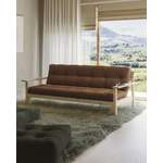 2/3-Sitzer Sofa von Karup Design, in der Farbe Braun, andere Perspektive, Vorschaubild