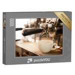 Kaffeemaschine von puzzleYOU, andere Perspektive, Vorschaubild