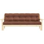 2/3-Sitzer Sofa von Karup Design, in der Farbe Braun, andere Perspektive, Vorschaubild