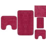 Badmöbel-Set von VIDAXL, in der Farbe Rosa, aus Baumwolle, andere Perspektive, Vorschaubild