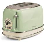 Toaster von Ariete, in der Farbe Grün, andere Perspektive, Vorschaubild
