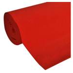 Fussmatte von VIDAXL, in der Farbe Rot, aus Polyester, andere Perspektive, Vorschaubild