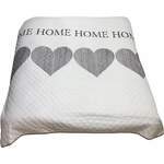 Tagesdecke von One Home, in der Farbe Grau, aus Polyester, andere Perspektive, Vorschaubild