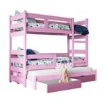 Kinderbett von Stylefy, in der Farbe Rosa, aus Holzwerkstoff, Vorschaubild