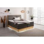 Boxspringbett von OTTO products, in der Farbe Schwarz, aus Massivholz, andere Perspektive, Vorschaubild