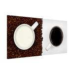 Magnettafel Milchkaffee der Marke Bilderwelten