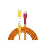 Kabel von recable, in der Farbe Orange, aus Recyceltes, andere Perspektive, Vorschaubild