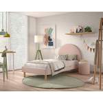 Komplett-Schlafzimmer von Vipack, in der Farbe Rosa, aus Holzwerkstoff, andere Perspektive, Vorschaubild