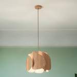 Deckenlampe von Fabas Luce, in der Farbe Braun, aus Holz, Vorschaubild