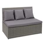 2/3-Sitzer Sofa von MCW, in der Farbe Grau, aus Polyester, Vorschaubild